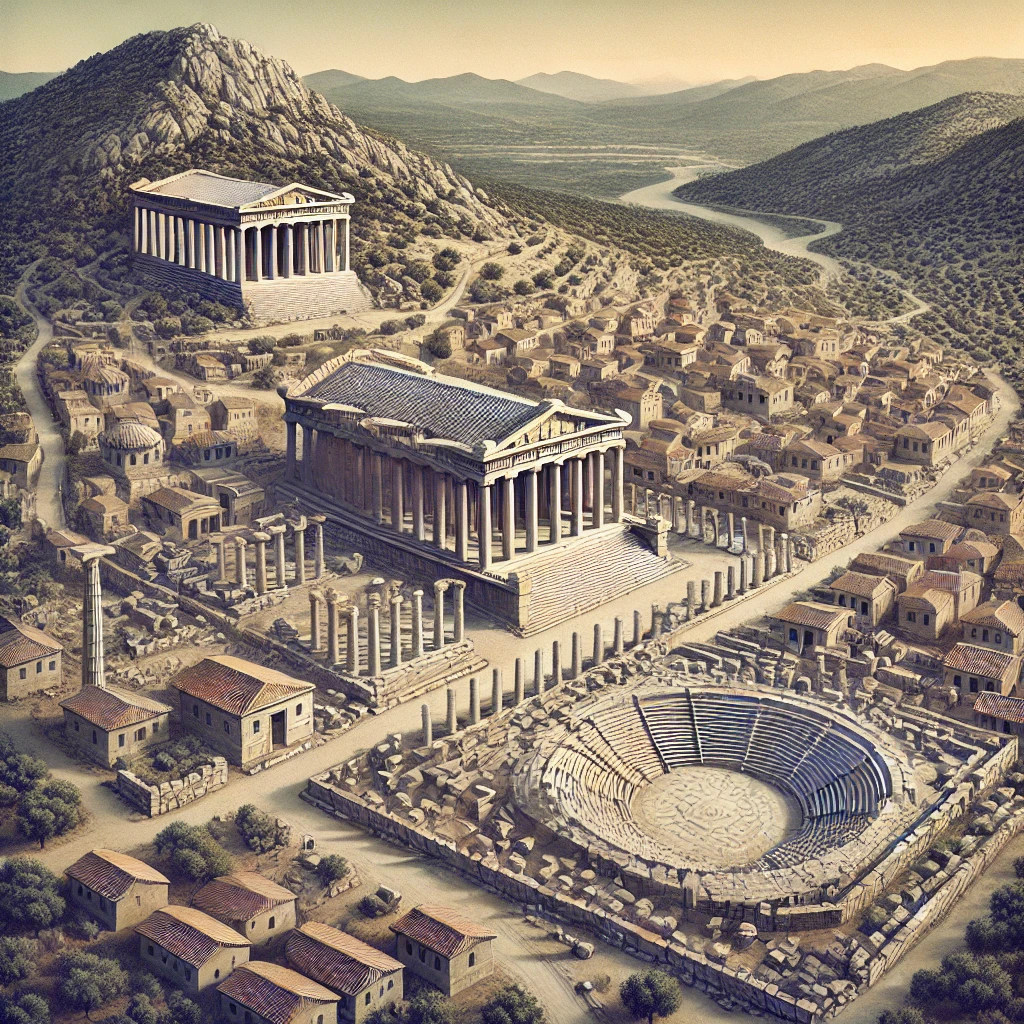 Priene Antik Kenti | KÜRE Ansiklopedi