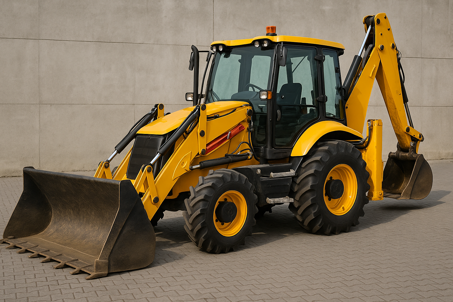 Backhoe Loaders (Bekoloder) | KÜRE Encyclopedia