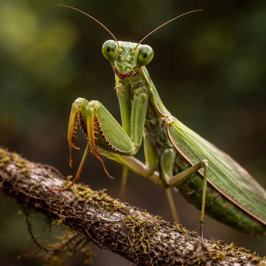 Praying mantis (family Mantidae) | KÜRE Encyclopedia
