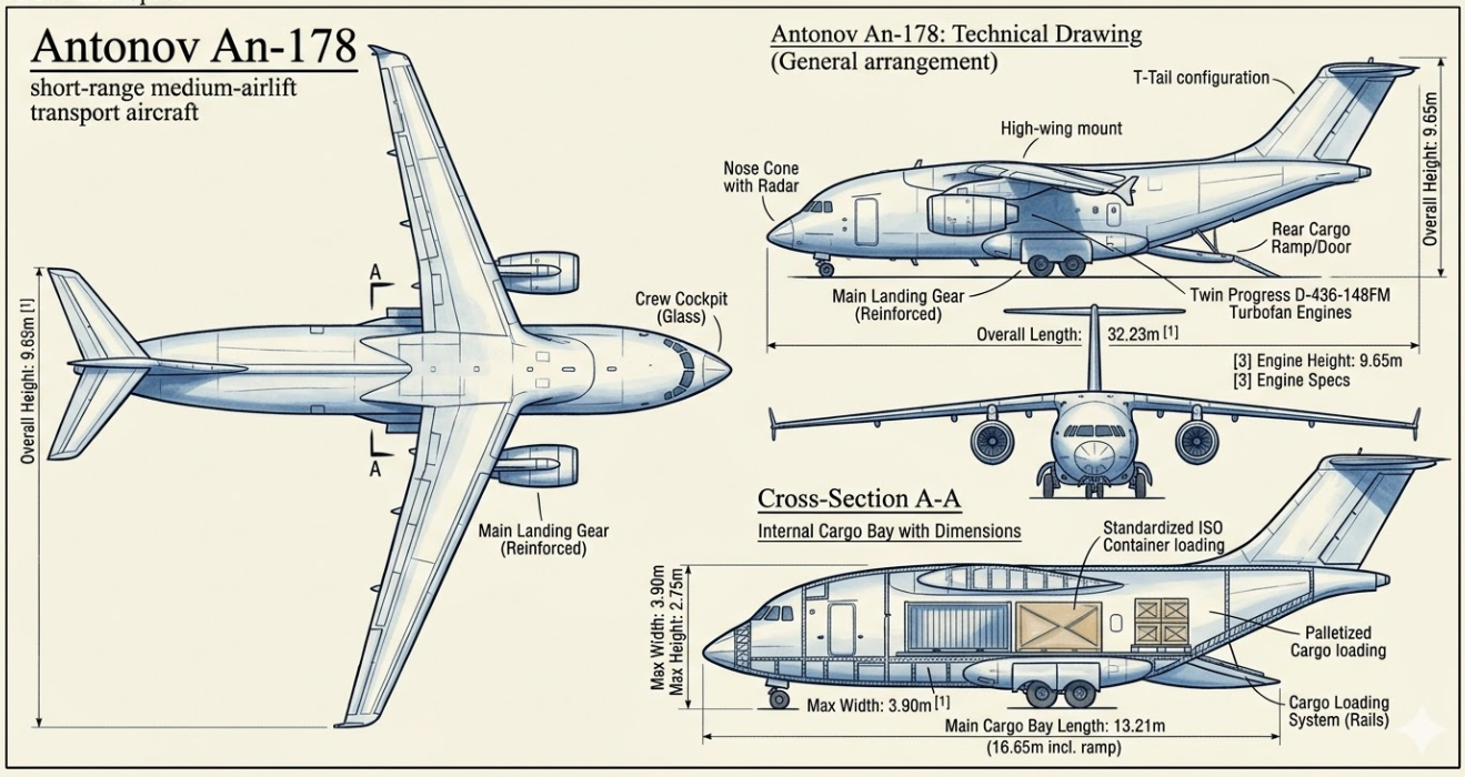 Antonov An-178 | KÜRE Encyclopedia